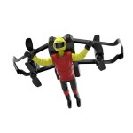 Bestuurbare drone of Multikopter U65 Flying Man